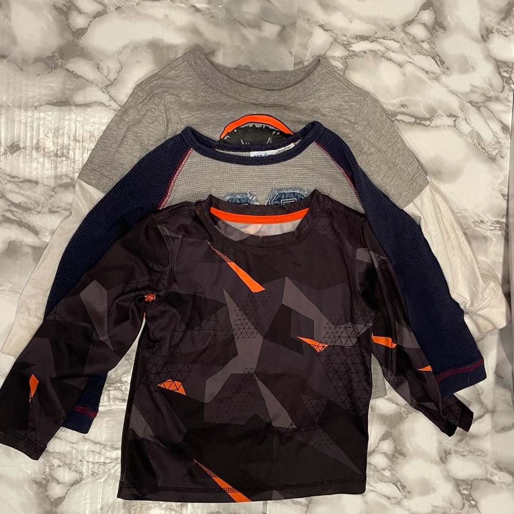 3 Long Sleeve Shirts - 3T